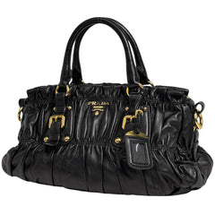 プラダ ロゴ ハンドバッグ レザー BN1407 レディース ブランドバッグ・小物 【中古】brbag