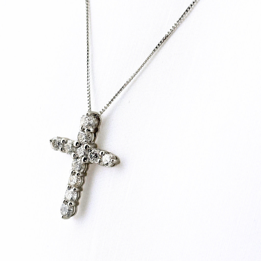 春saleダイアモンド Pt900 Pt850 メレ パヴェ ダイア ペントップ メレダイヤ デザインネックレス ネックレス Pt900 Pt850 ダイヤモンド