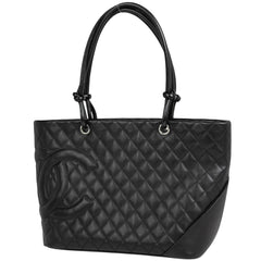 シャネル カンボンライン ラージ トートバッグ レザー A25169 レディース ブランドバッグ・小物 【中古】brbag