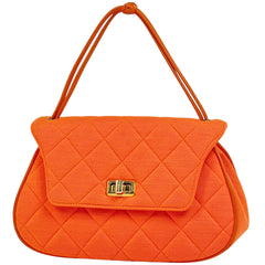 シャネル ロゴ ハンドバッグ ジャージー レディース ブランドバッグ・小物 【中古】brbag