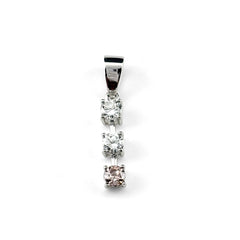 メレダイヤ ペンダントトップ ペンダントトップ Pt900 ダイヤモンド レディース ノンブランドジュエリー 【中古】nbjwl