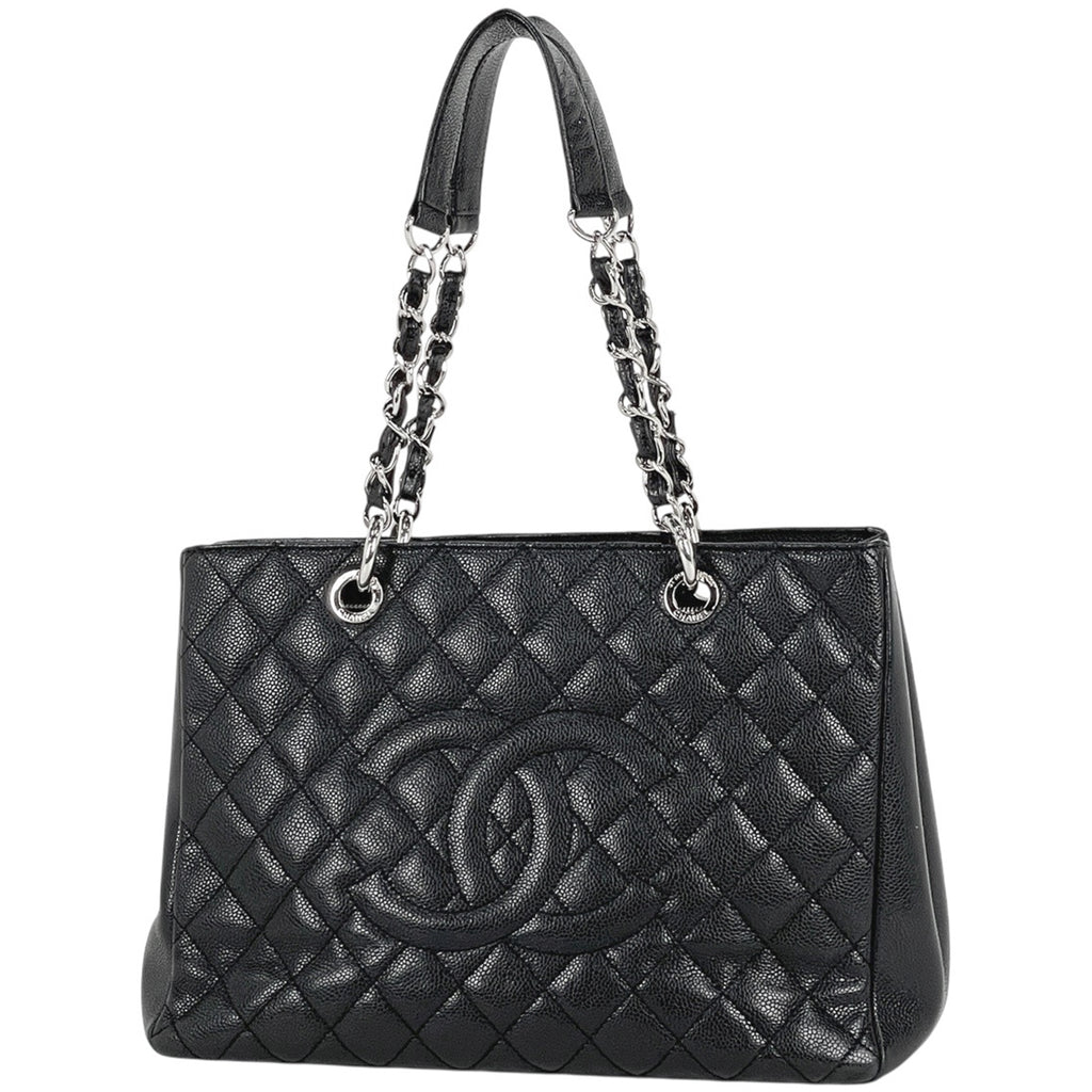 に*お様 ✨美品⭐️CHANEL シャネル トートバッグ ココマーク⭐️ シャネル ココマーク チェーン トートバッグ キャビアスキン A50995