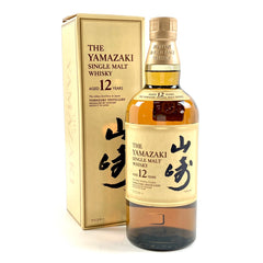 サントリー 山崎 12年 シングルモルト 旧 700ml 国産ウイスキー 酒 【古酒】liqbb【東京都内限定お届け】