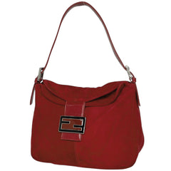 フェンディ ズッカロゴ ショルダーバッグ スエード 26426 レディース ブランドバッグ・小物 【中古】brbag