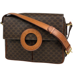 セリーヌ マカダム柄 ショルダーバッグ コーティングキャンバス レディース ブランドバッグ・小物 【中古】brbag