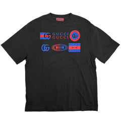 グッチ ロゴ 半袖 Tシャツ トップス コットン メンズ ブランドアパレル 【中古】brapp