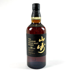 サントリー 山崎 18年 シングルモルト 700ml 国産ウイスキー 酒 【古酒】liqbb【東京都内限定お届け】