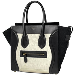 セリーヌ ラゲージ マイクロショッパー ハンドバッグ レザー レディース ブランドバッグ・小物 【中古】brbag