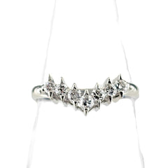 0.39ct ダイヤモンド リング 14号 Pt900 レディース ノンブランドジュエリー 【中古】nbjwl