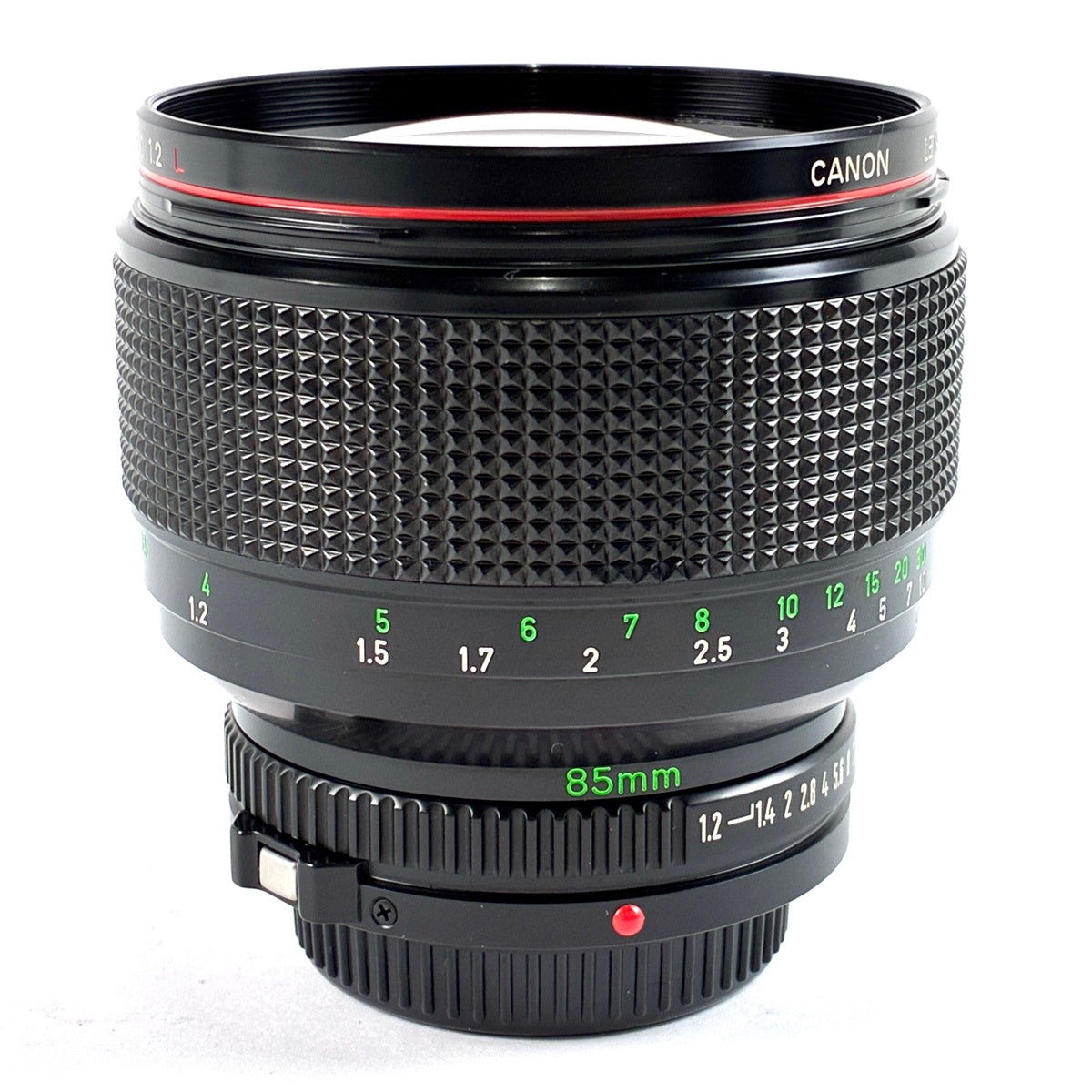 オーバーホール済!! Canon キヤノン NEW FD 85mm F1.2 L キヤノン NEW FD 85mm F1.2L 一眼カメラ用レンズ（マニュアル