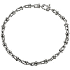 ティファニー マイクロ リンク ブレスレット スターリングシルバー レディース ブランドアクセサリー 【中古】bracc