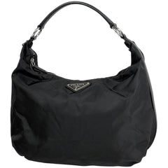 プラダ ロゴプレート ショルダーバッグ テスートナイロン BR3291 レディース ブランドバッグ・小物 【中古】brbag