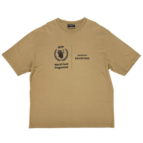 バレンシアガ ロゴ 半袖Tシャツ トップス コットン メンズ ブランド