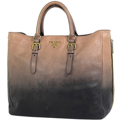 プラダ グラッセ ジッパーズ ハンドバッグ レザー BN1592 レディース ブランドバッグ・小物 【中古】brbag
