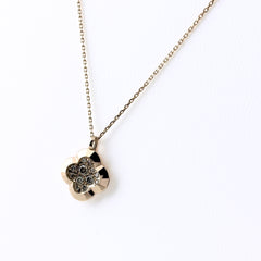 カシケイ アンフォゲッタブル クローバー ネックレス K18 ダイヤモンド レディース ブランドジュエリー 【中古】brjwl