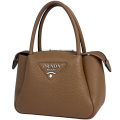 プラダ ロゴ ハンドバッグ レザー 1BA362 レディース ブランドバッグ・小物 【中古】brbag