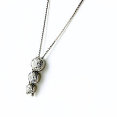 タサキ ダイヤモンド ネックレス ネックレス Pt900 Pt850 ダイヤモンド レディース ブランドジュエリー 【中古】brjwl