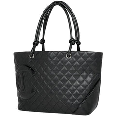 シャネル カンボンライン ラージ トートバッグ レザー A25169 レディース ブランドバッグ・小物 【中古】brbag