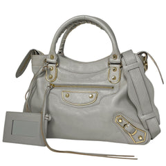 バレンシアガ クラシック メタリック エッジ シティ レザー 390149 レディース ブランドバッグ・小物 【中古】brbag