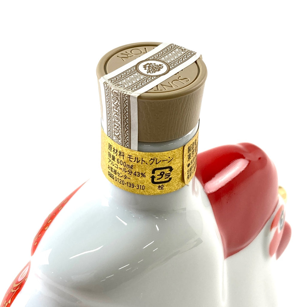 サントリー ローヤル 干支ボトル 酉 2017年 陶器 600ml 国産ウイスキー