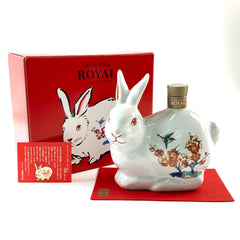 サントリー ローヤル 干支ボトル 卯 2011年 陶器 600ml 国産ウイスキー 酒 【古酒】liqbb【東京都内限定お届け】