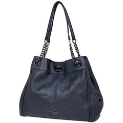 コーチ ロゴ チェーン ショルダーバッグ レザー 36855 レディース ブランドバッグ・小物 【中古】brbag