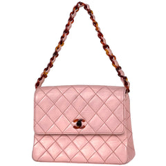 シャネル ココマーク プラチェーン ショルダーバッグ レザー レディース ブランドバッグ・小物 【中古】brbag