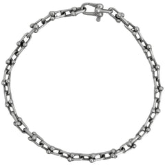 ティファニー マイクロ リンク ブレスレット シルバー925 ブランドアクセサリー 【中古】bracc