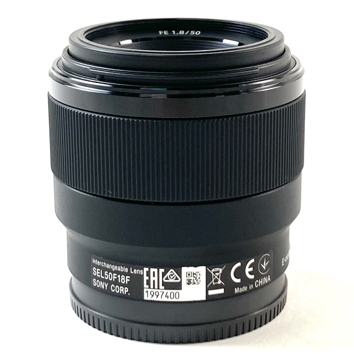 ソニー FE 50mm F1.8 SEL50F18F 一眼カメラ用レンズ（オートフォーカス