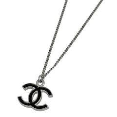 シャネル ココマーク ネックレス シルバーメッキ レディース ブランドアクセサリー 【中古】bracc