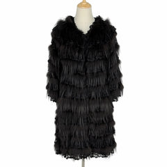 クリスチャンディオール ファー ロング カーディガン トップス レディース ブランドアパレル 【中古】brapp