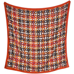 エルメス カレ140 BOLDUC AU CARRE スカーフ カシミヤ シルク レディース ブランドバッグ・小物 【中古】brbag