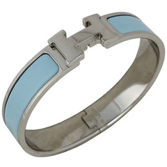 エルメス クリッククラックPM バングル シルバーメッキ レディース ブランドアクセサリー 【中古】bracc