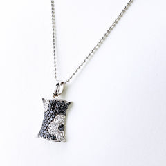 メレダイヤ デザインネックレス ネックレス K18 WG ダイヤモンド レディース ノンブランドジュエリー 【中古】nbjwl