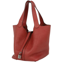 エルメス ピコタンロックMM ハンドバッグ トリヨンクレマンス X レディース ブランドバッグ・小物 【中古】brbag