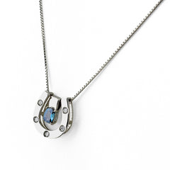 アレキサンドライト デザインネックレス ネックレス Pt950 Pt850 アレキサンドライト レディース ノンブランドジュエリー 【中古】nbjwl