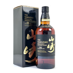 サントリー 山崎 18年 シングルモルト ジャパニーズ 700ml 国産ウイスキー 酒 【古酒】liqbb【東京都内限定お届け】