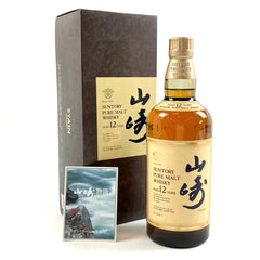 サントリー 山崎 12年 ピュアモルト 華 750ml 国産ウイスキー 酒 【古酒】liqbb【東京都内限定お届け】