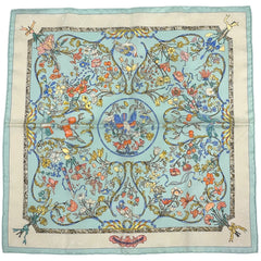 エルメス プチカレ PiERRES d' ORiENT et d' OCCiDENT スカーフ シルク レディース ブランドバッグ・小物 【中古】brbag