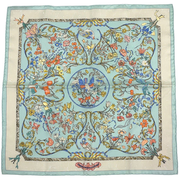 エルメス プチカレ PiERRES d' ORiENT et d' OCCiDENT スカーフ シルク