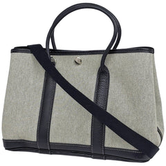 エルメス ガーデンパーティTPM トートバッグ トワルアッシュ □H レディース ブランドバッグ・小物 【中古】brbag