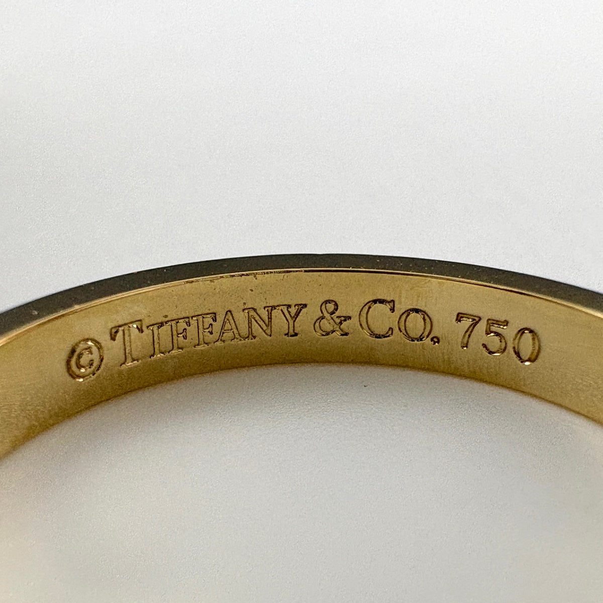 ティファニー ノーツナローリング リング 12号 750 レディース