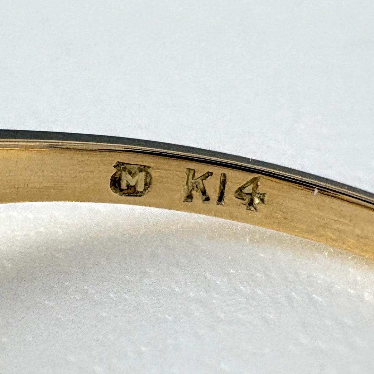 K14 ゴールド　パールリング ミキモト パール リング 10.5号 K14 パール レディース ブランド