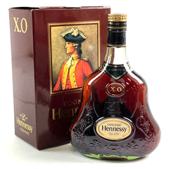 ヘネシー XO 金キャップ グリーンボトル 750ml ブランデー コニャック 酒 【古酒】liqbb