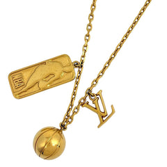 ルイ・ヴィトン フライングボール スリム ネックレス GP レディース ブランドアクセサリー 【中古】bracc