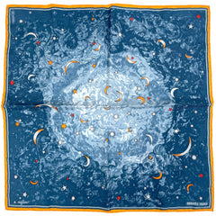 エルメス プチカレ l'Annee des Etoiles スカーフ シルク レディース ブランドバッグ・小物 【中古】brbag