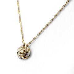 メレダイヤ ネックレス K18 750 Pt900 レディース ノンブランドジュエリー 【中古】nbjwl