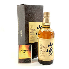 サントリー 山崎 12年 ピュアモルト 華 750ml 国産ウイスキー 酒 【古酒】liqbb【東京都内限定お届け】
