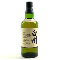 サントリー 白州 12年 シングルモルト 旧 700ml 国産ウイスキー 酒 【古酒】liqbb【東京都内限定お届け】
