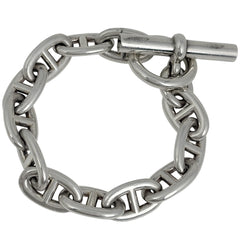 エルメス シェーヌダンクルTGM ブレスレット シルバー925 レディース ブランドアクセサリー 【中古】bracc